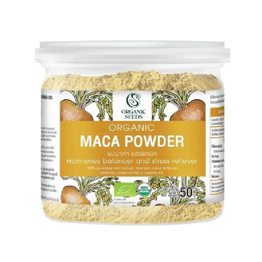 ORGANIC SEEDS ORGANIC MACA POWDER 50G.