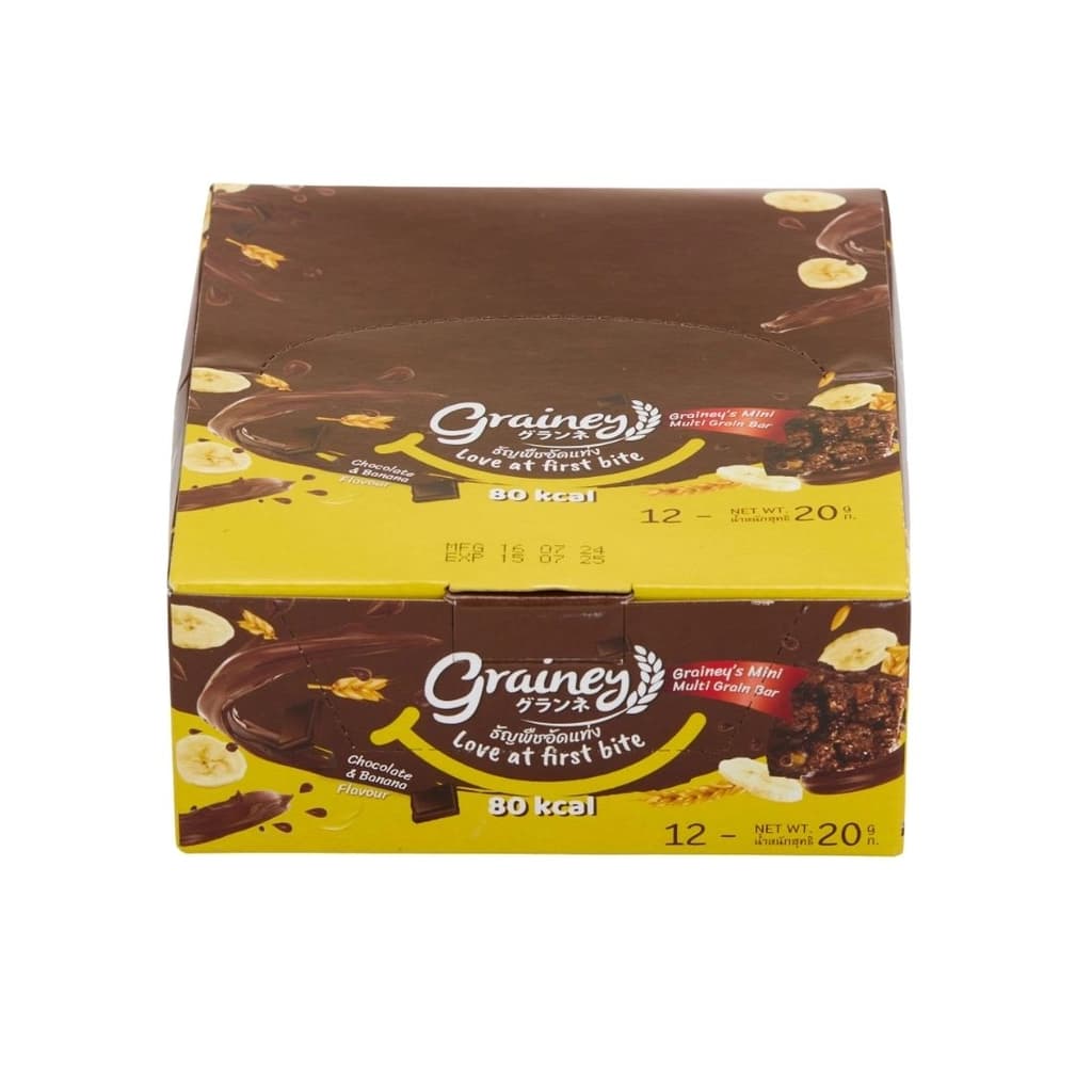 เกรนเน่ย์ กราโนล่าบาร์ช็อก บานาน่า 240ก.