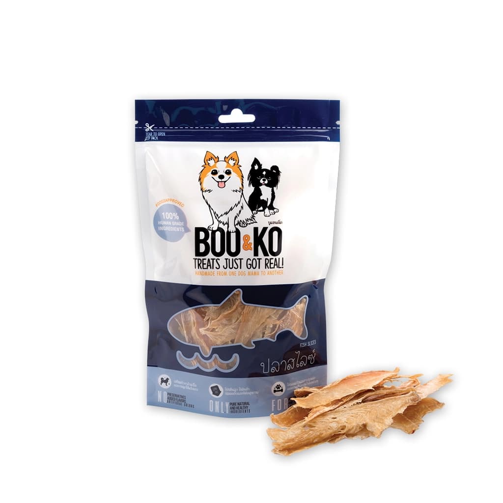 Petclub Boo&Ko Fish Slices 50G.