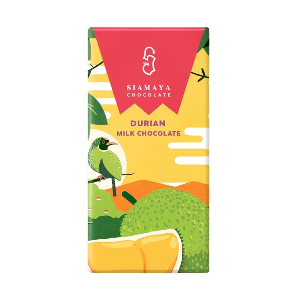 Siamaya Durian Milk Chocolate 75G.