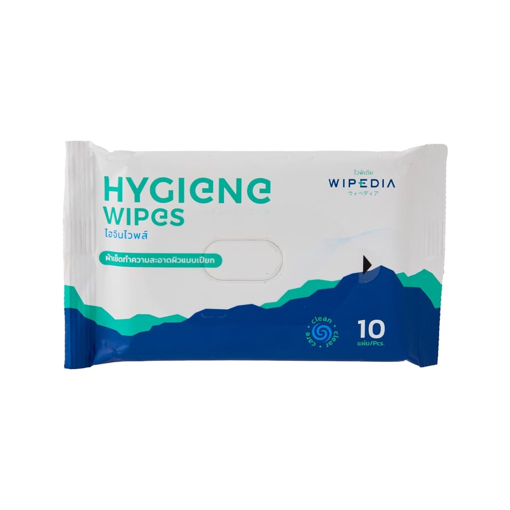 WIPEDIA Hygiene Wipes 10 pcs