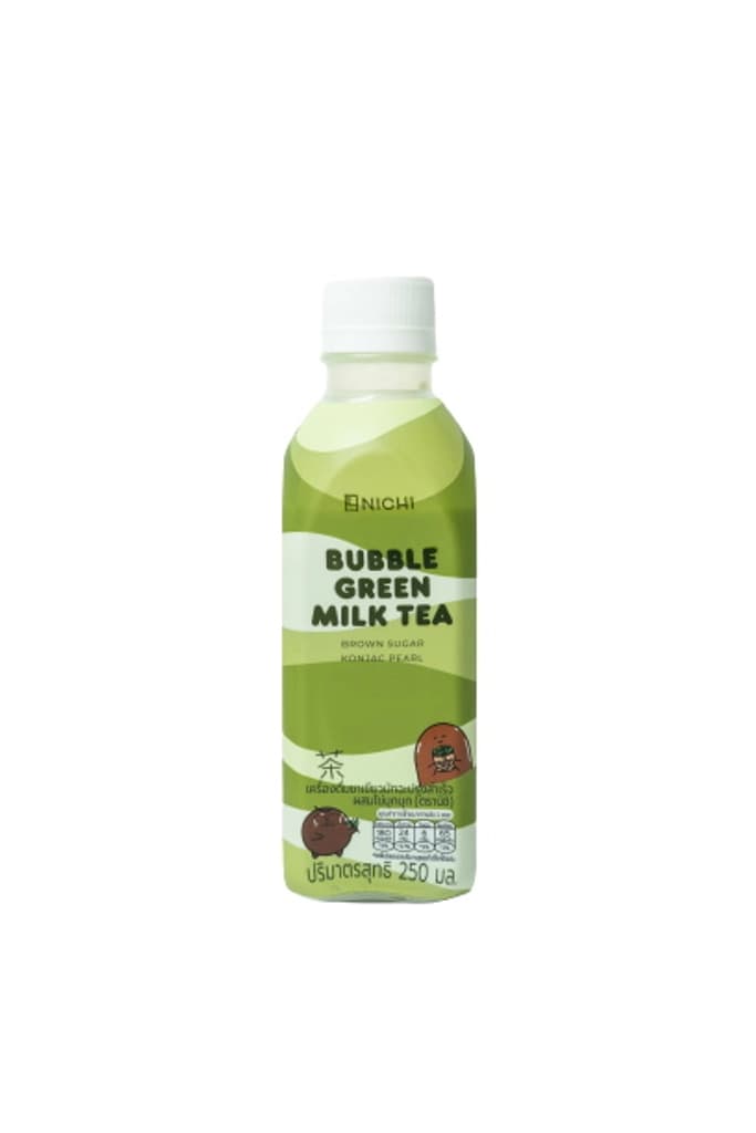 Nichi Bubble Green Milk Tea 250ML.
