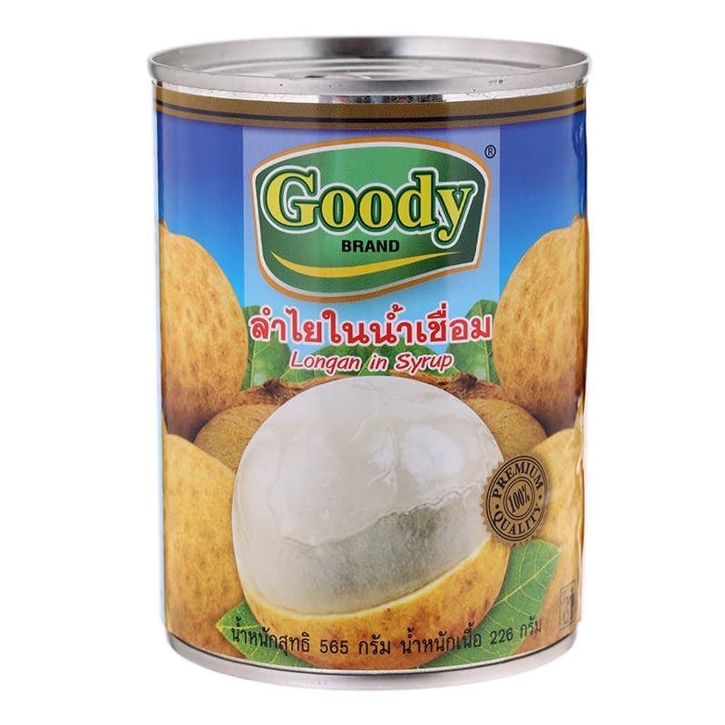 GOODY LONGAN IN SYRUP 565 G.