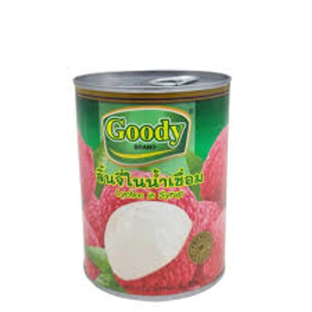 GOODY LYCHEE IN SYRUP 565 G.