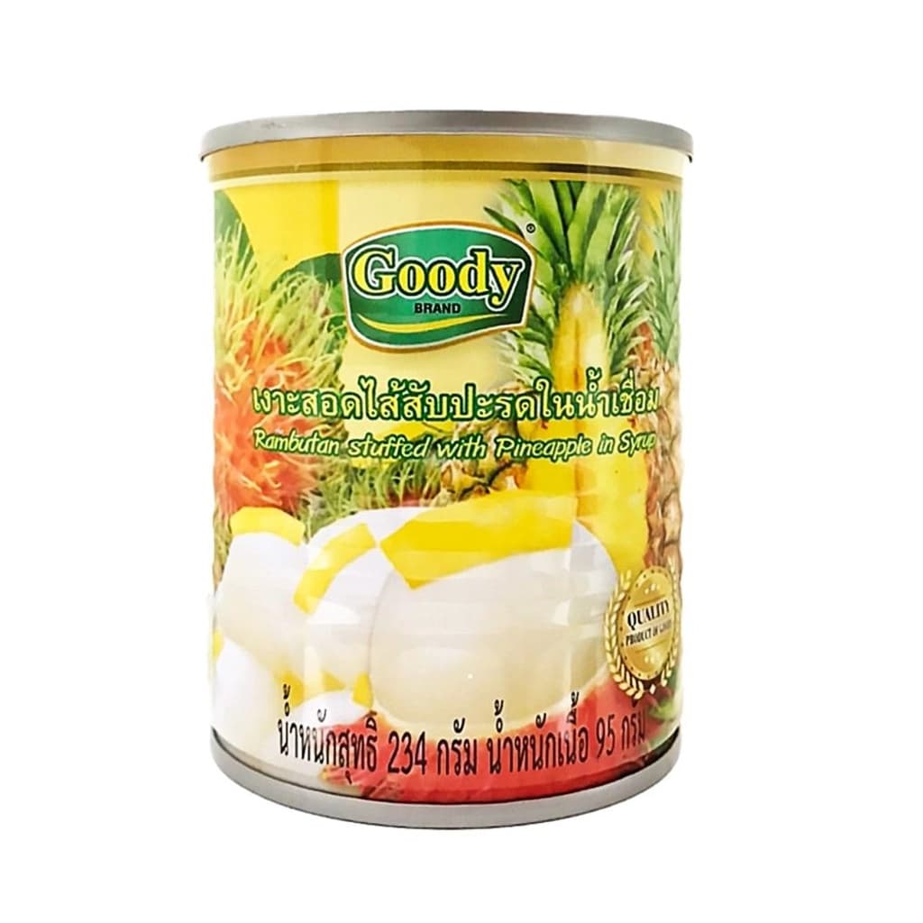 Goody rambutan pineapple in syrup 234 g.