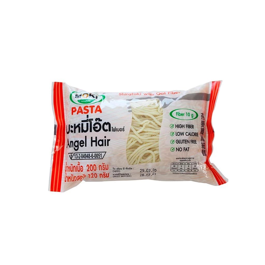 โมคิ บะหมี่โอ๊ตไฟเบอร์ผสมบุก