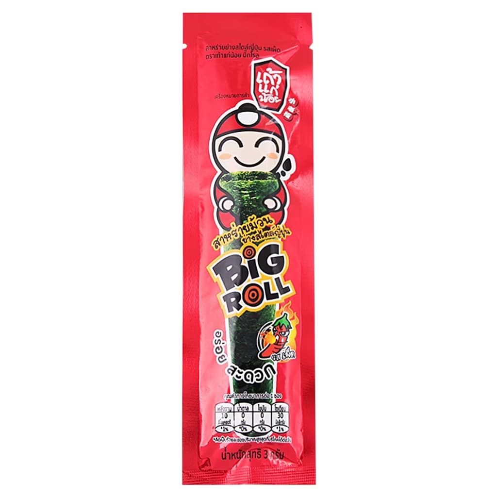 เถ้าแก่น้อย บิ๊กโรลเผ็ด2.5ก.*3