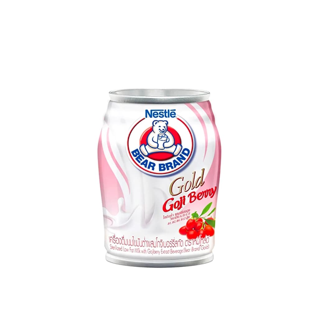 ตราหมี โกลด์นมผสมโกจิเบอร์รี่สกัด 140มล. แพ็ค 4