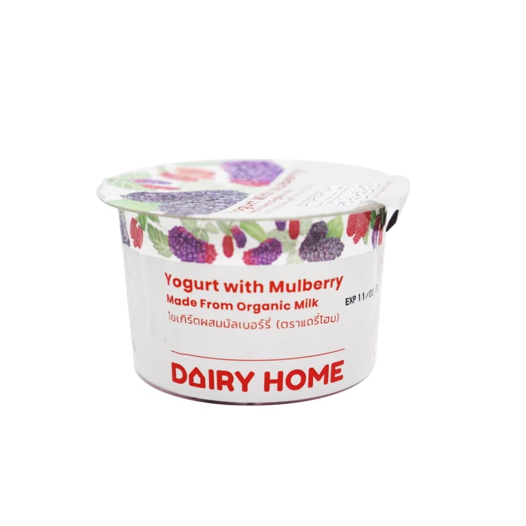 Dairy Home Yogurt Mulberry 130G.