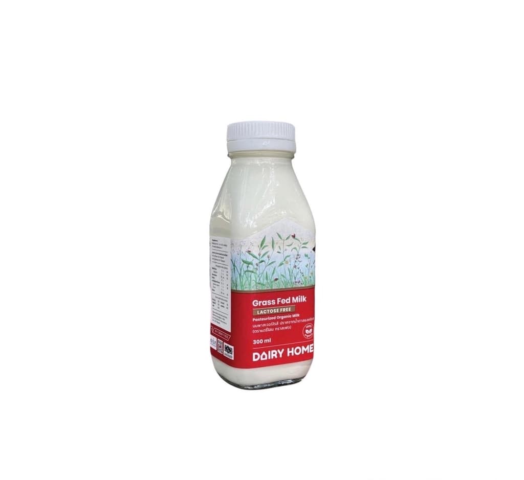 Dairy Home Pasteurized Organic Grass Fed Milk 300ML.