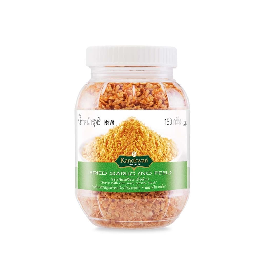 กนกวรรณ กระเทียมเจียวเนื้อล้วน 150ก.