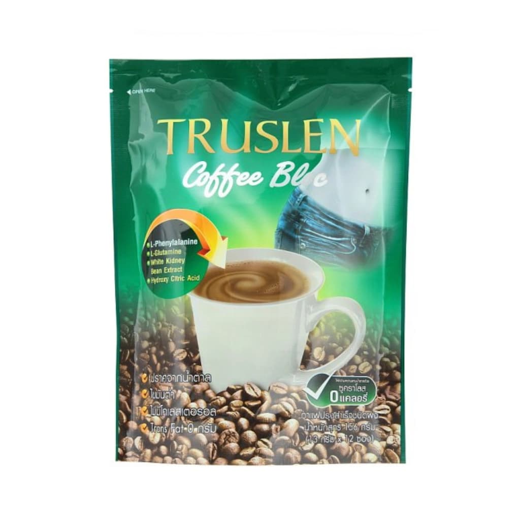 ทรูสเลน กาแฟปรุงสำเร็จชนิดผงบล็อกควบคุมน้ำหนัก 156ก.