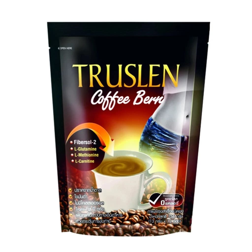ทรูสเลน กาแฟสำเร็จรูป 3 อิน 1 สูตรคอฟฟี่เบิร์น 156ก.