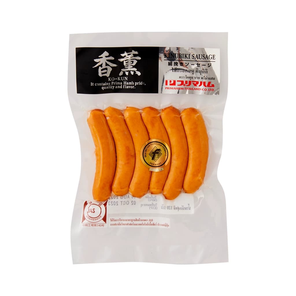 KOKUN KINUBIKI SAUSAGE 120G.