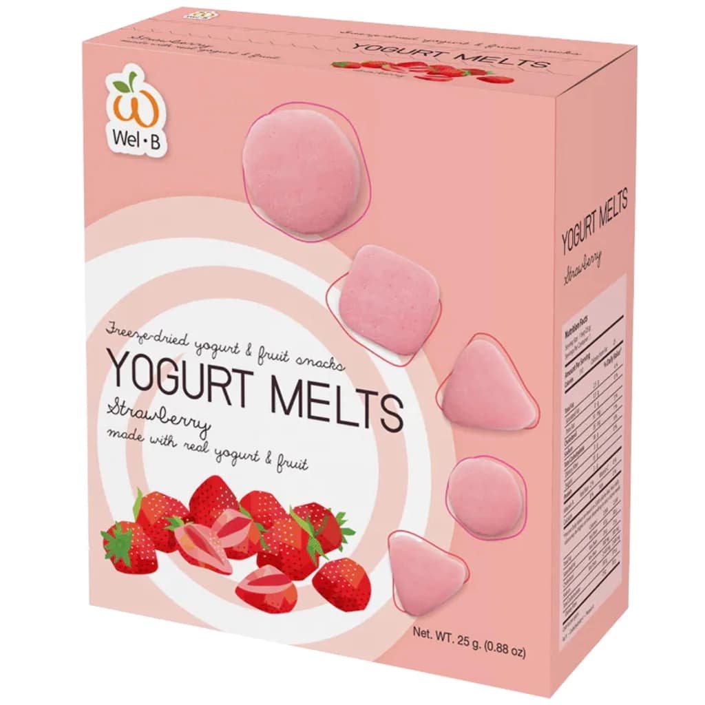 Wel-B Yogurt Malts Strawb 25G.