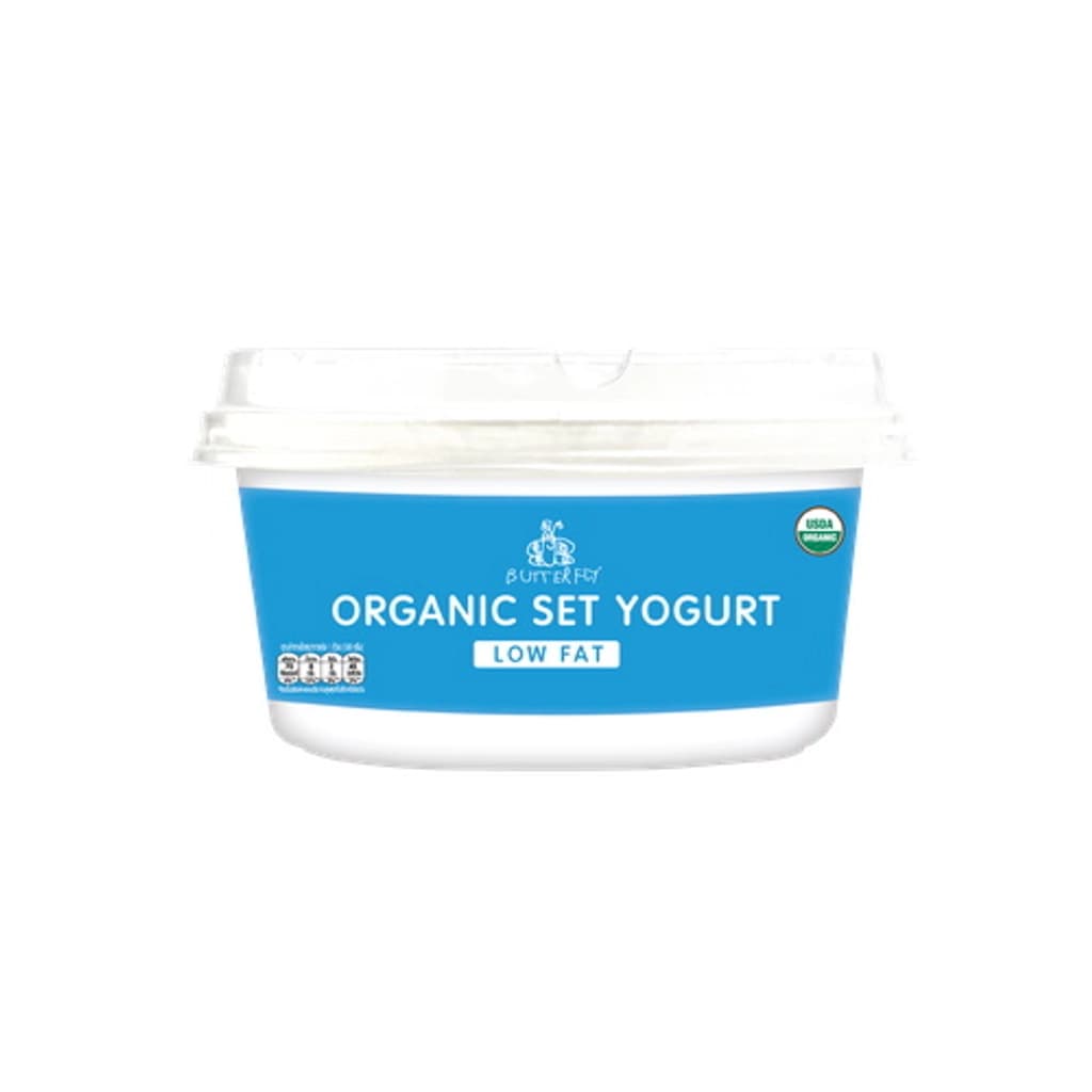 Butterfly Organic Yogurt Lowfat 100G.