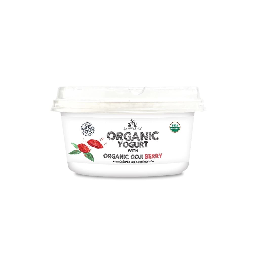 Butterfly Organic Yogurt Goji Berry100G.