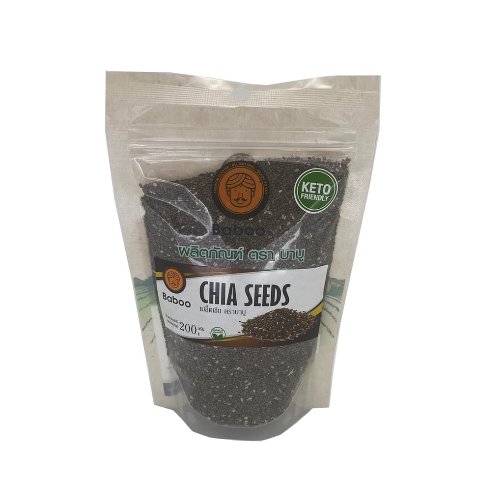 บาบู เมล็ดเชีย 200ก.