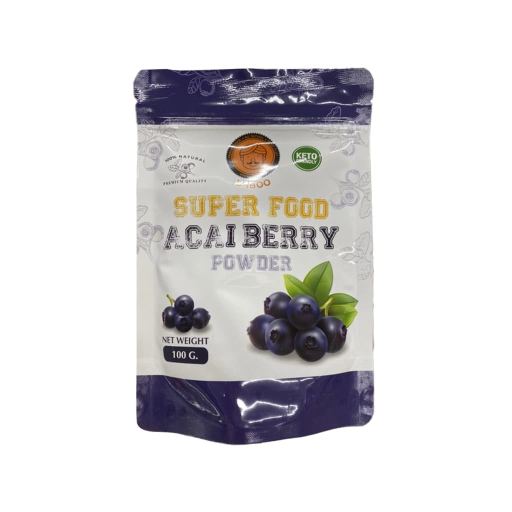 บาบู ผงอาซาอิเบอร์รี่ 100กรัม