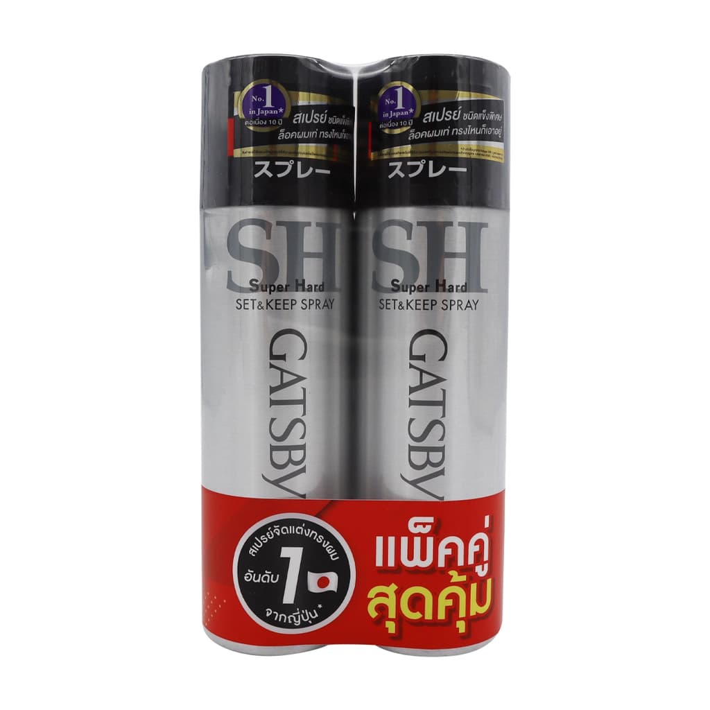 Gatsby SH Set&Keep Spray 180G (Vulue Pack)