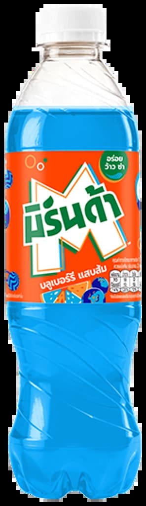 มิรินด้าบลูเบอร์รี ส้ม ขวด 440 มล