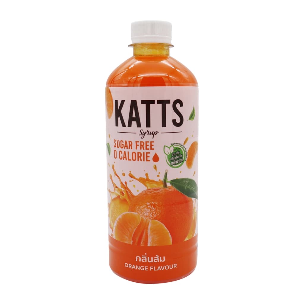 Katts Stevia Syrup Mandarin