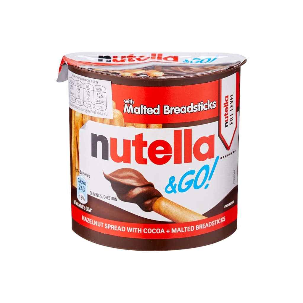 Nutella and Go Chocolate Hazelnut Biscuits 52G.