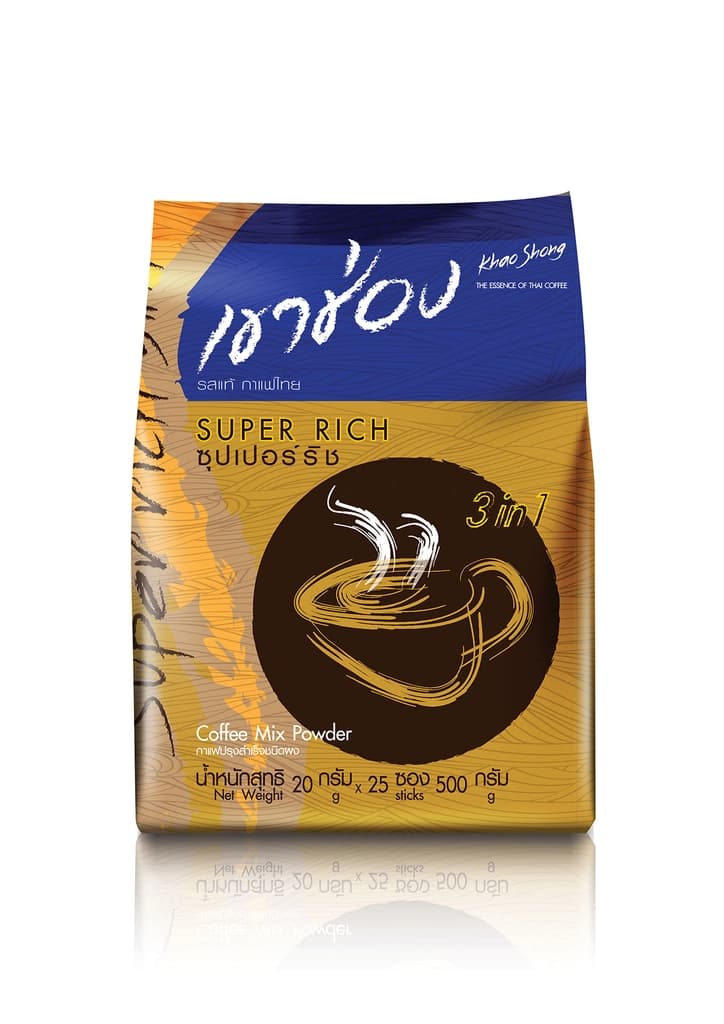 เขาช่อง กาแฟ 3 อิน 1 ซุปเปอร์ริช 20ก.แพ็ค 25