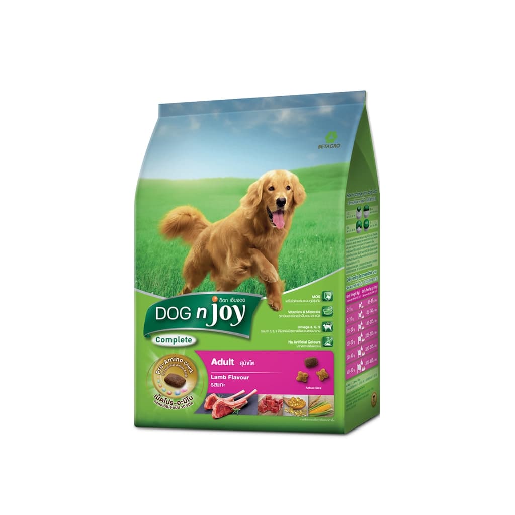 Dog'n Joy Complete Lamb Flavour Formula Dog Food 3KG.