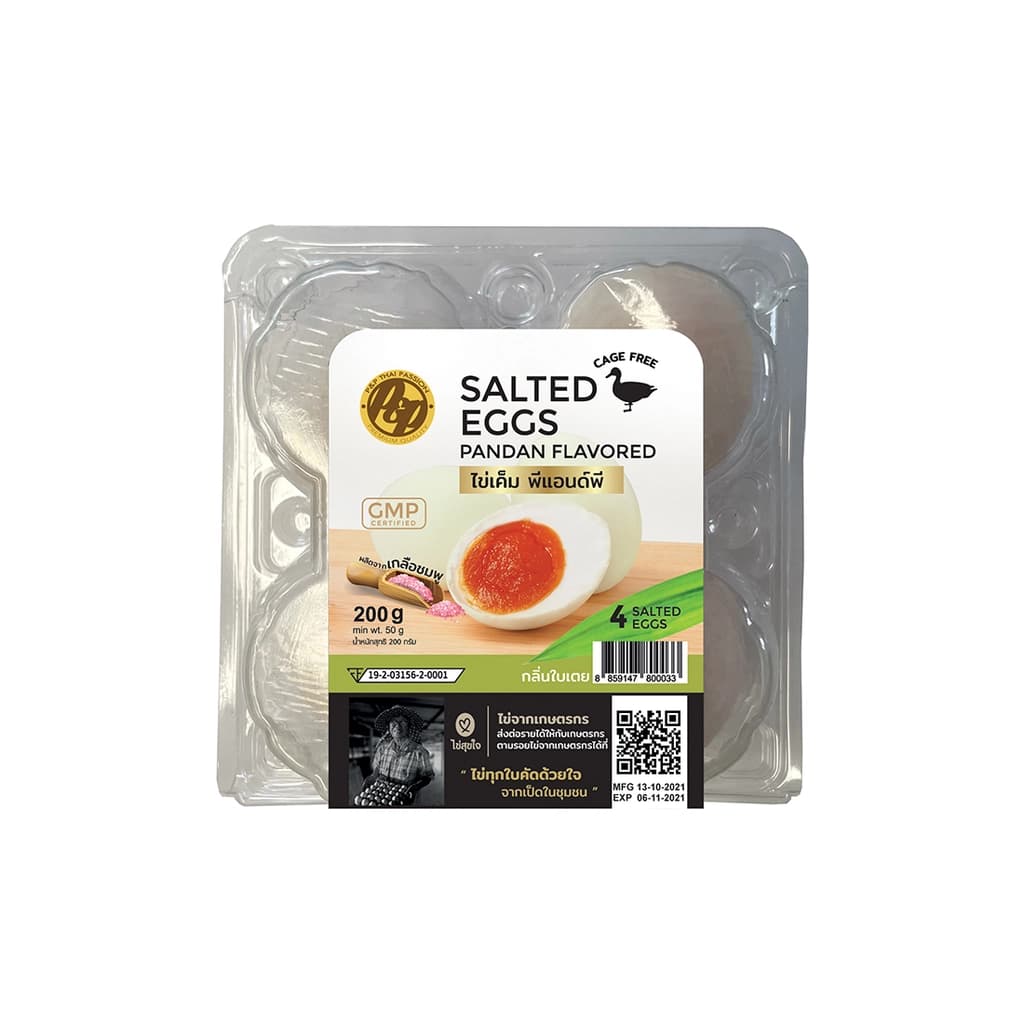P&P Salted Eggs Pack 4