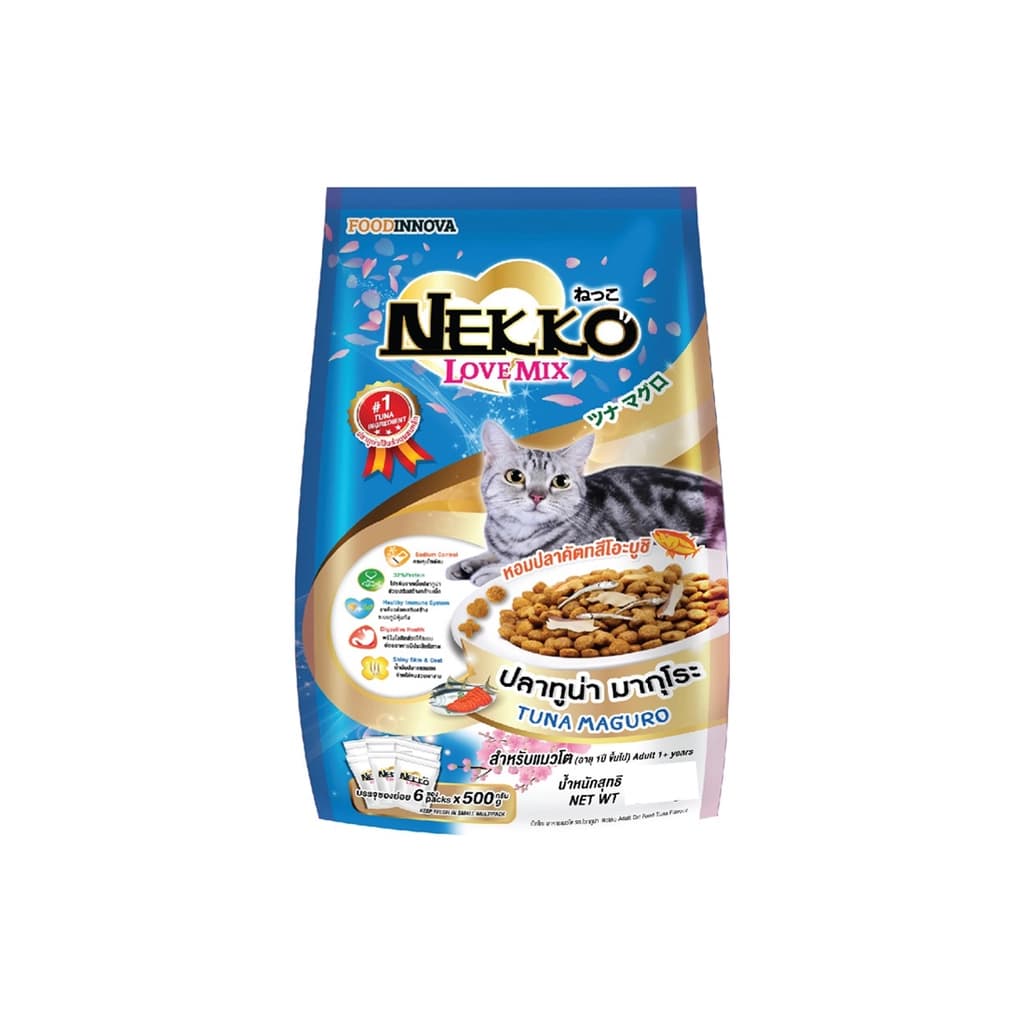 Neko Love Mix Cat Food Tuna Maguro 1.2KG.