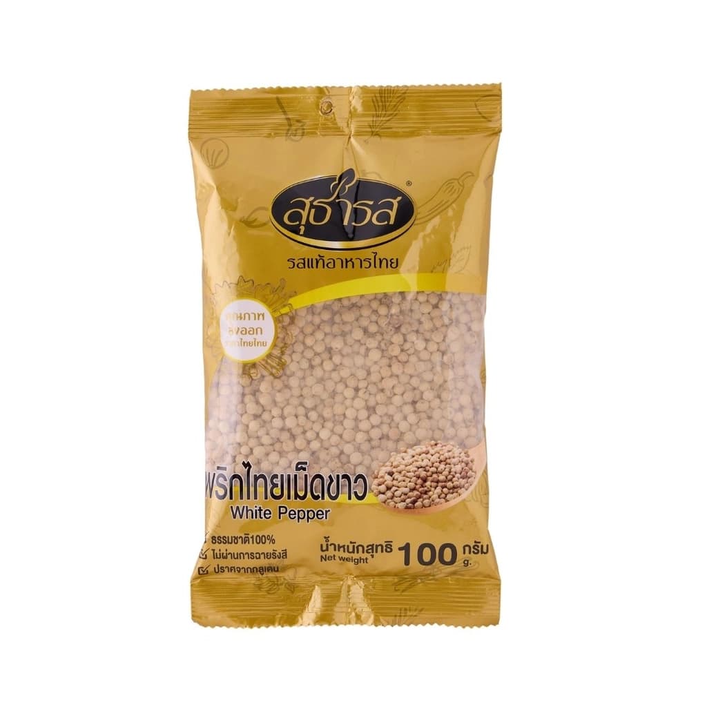 SUTHAROS WHITE PEPPER 100G.