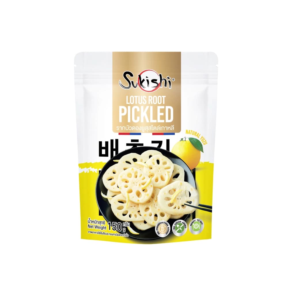 Sukishi Pickled Lotus Root 150G.