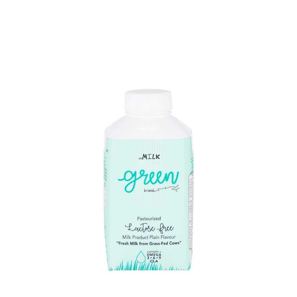 mMilk Green Pasteurized Lactose Free Milk 430ML.