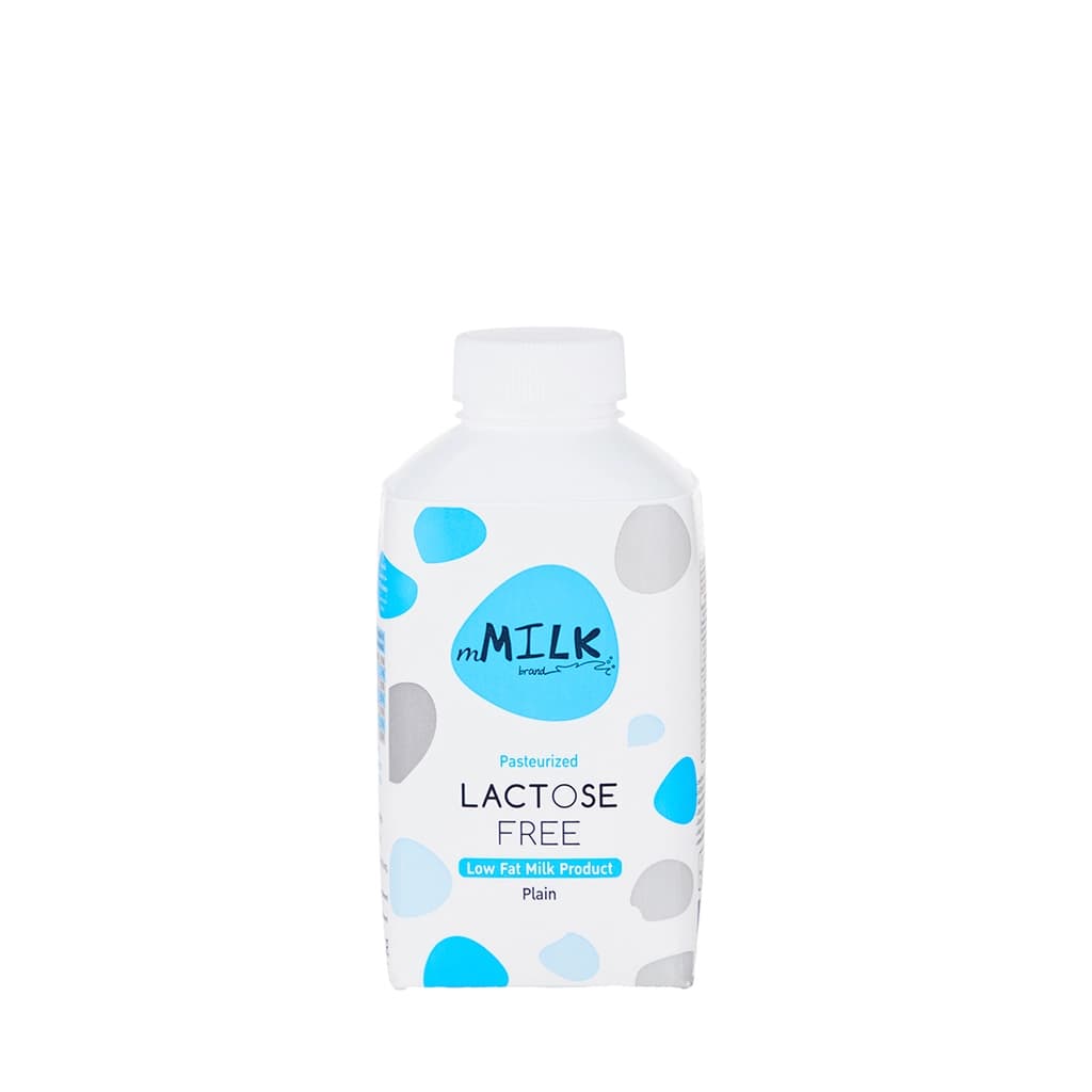 mMilk Pasteurized Lactose Free Low Fat Milk 430ML.