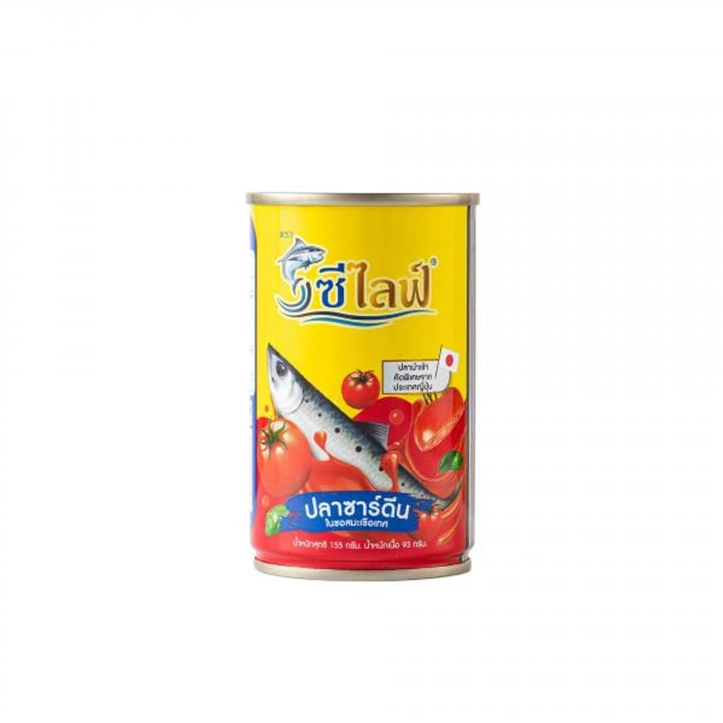 ซีไลฟ์ปลาซาร์ดีนในซอสมะเขือเทศ 155 กรัม