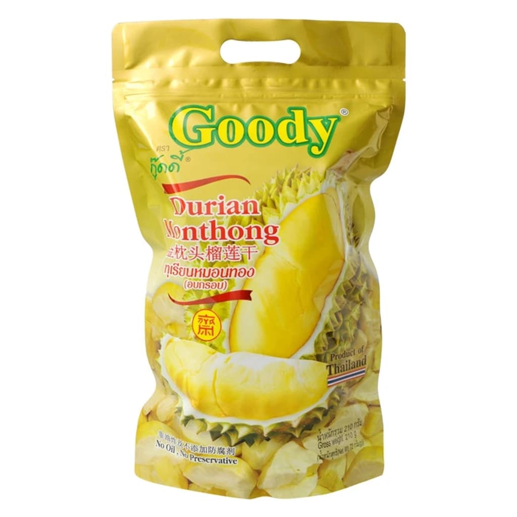 Goody Dried Durian 210G.
