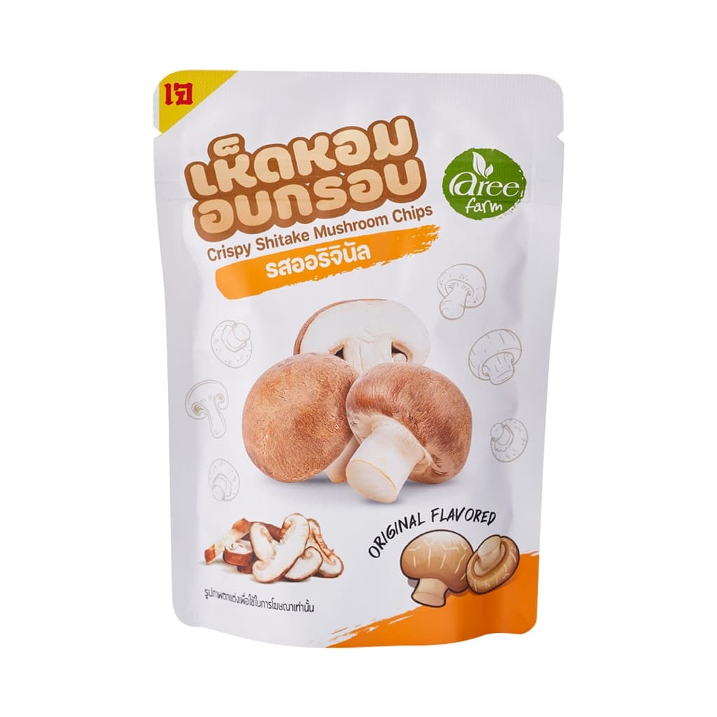 อารี เห็ดหอมอบกรอบ รสออริจินัล 25กรัม