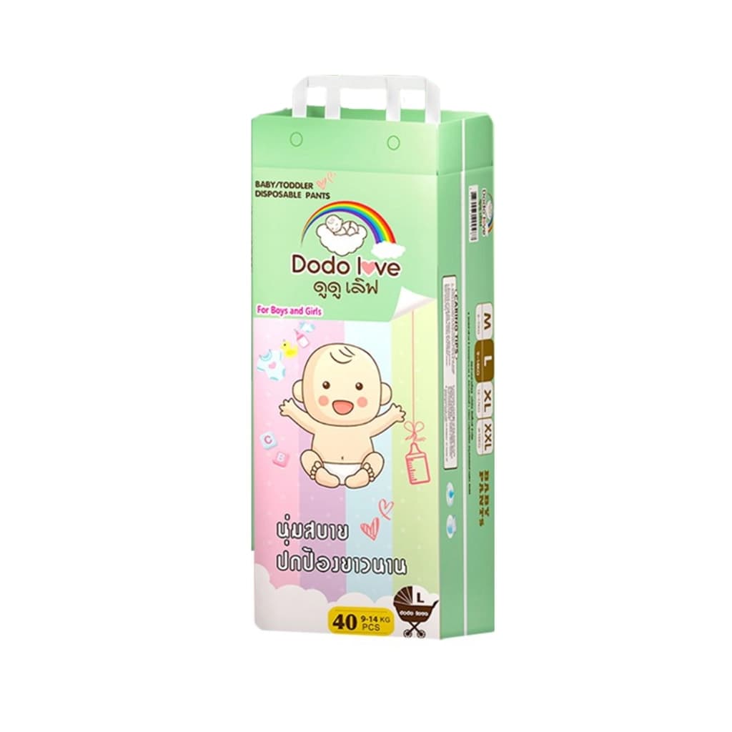 Dodo Love Diaper Pants L 40PCS.