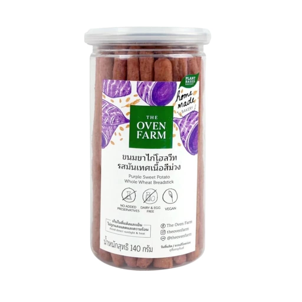 THE OVEN FARM ขาไก่กระปุกรสมันม่วง 140ก.