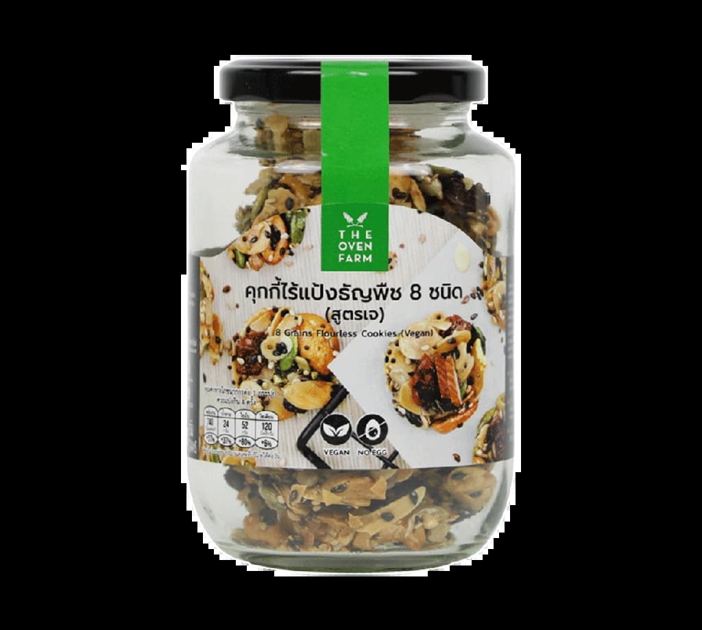THE OVEN FARM คุกกี้ไร้แป้งธัญพืช 140ก.