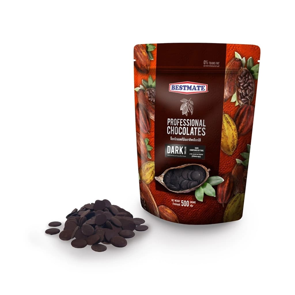 Dark Chocolate Bottons 500G.