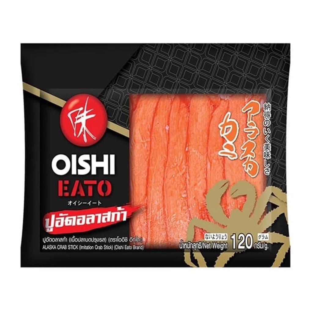 OISHI Kani Alaska Kani Crab Stick 120G.