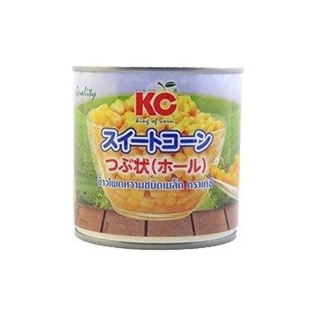 KC canned whole kernel sweet corn 12 oz.