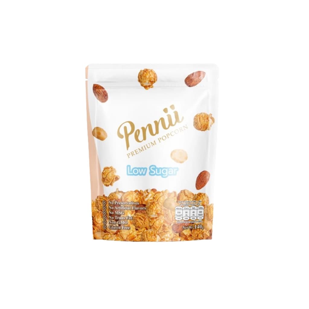 Pennii Premium Popcorn Low Sugar 140G.