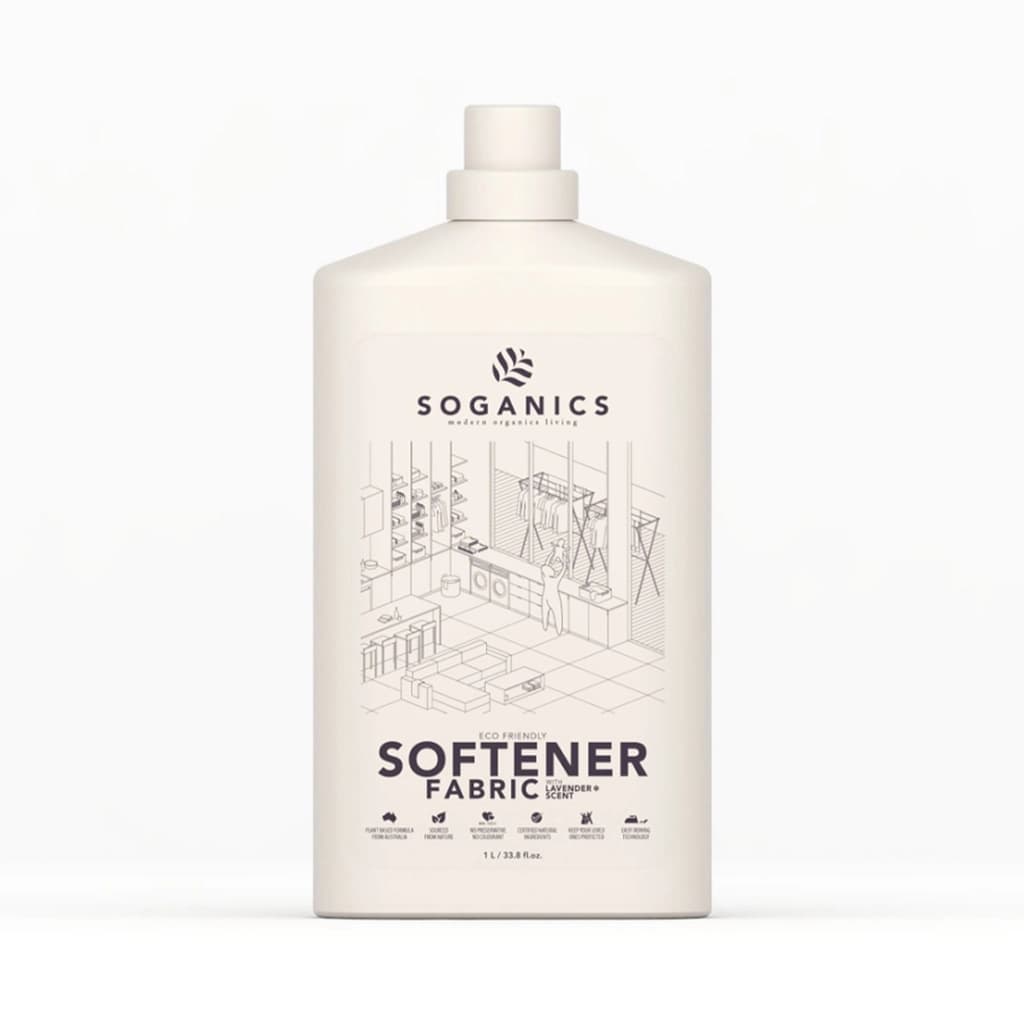 Soganics Fabric Softener Ultrasensitive Lavender Scent 1LTR.