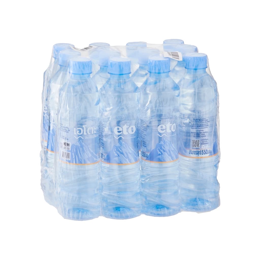 เอโตะ น้ำแร่ธรรมชาติ 100% 12*550มล.