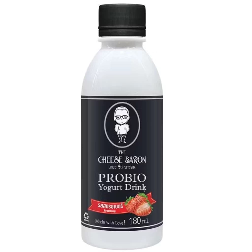 The Cheese Baron Strawberry Yogurt 180ML.