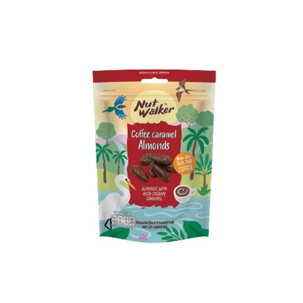 Nut Walker Coffee Caramel Almonds 130G.