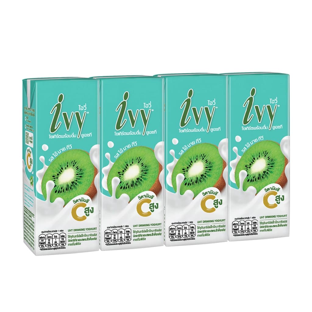 Ivy Uht Dky Oh My Kiwi 4*180ML
